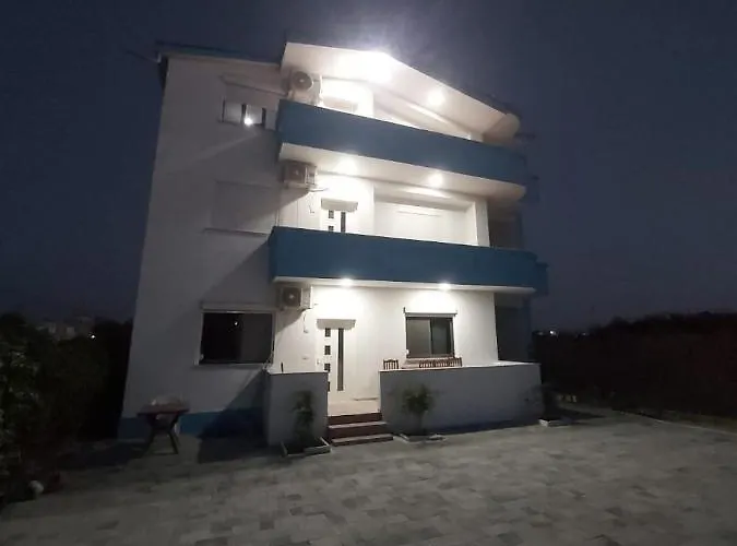 White & Blue Apartment's Golem (Tirana)