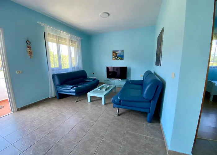 White & Blue Apartment's