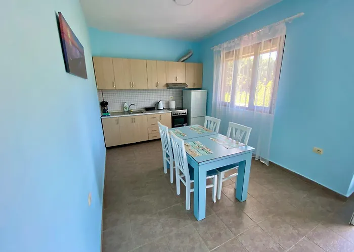 White & Blue Apartment's Golem (Tirana)